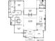 First floor plan featuring open layout with a large kitchen, Gathering room, and covered porch at 174 Devore Rd, Alpharetta, GA 30009