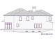 Right elevation of a house with stone foundation and multiple windows at 174 Devore Rd, Alpharetta, GA 30009