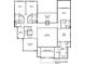 Second floor plan featuring bedrooms, bathrooms, office, and roof top deck at 174 Devore Rd, Alpharetta, GA 30009