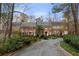 Upscale townhomes feature manicured landscaping and classic brick exteriors at 4458 Paces Battle Nw, Atlanta, GA 30327