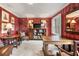 Cozy living room featuring a sitting area, study area and vintage decor at 4458 Paces Battle Nw, Atlanta, GA 30327