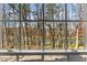 Large window with expansive view of the surrounding trees and a glimpse of the lake at 4458 Paces Battle Nw, Atlanta, GA 30327