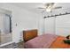 Stylish bedroom with rustic barn doors and warm lighting at 1522 Waltham Se Pl, Atlanta, GA 30316
