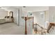 Upper level landing features stairs and access to a bedroom at 2818 Colleton Dr, Marietta, GA 30066