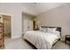 Charming bedroom with a cozy feel and en-suite bathroom access at 5341 Hill Nw Rd, Acworth, GA 30101