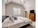 Serene bedroom with a king-size bed and plenty of closet space at 5341 Hill Nw Rd, Acworth, GA 30101