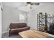 Bright home office featuring a modern desk, comfortable seating, and stylish decor at 514 Perdue Trl, Canton, GA 30115