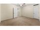 Well-lit bedroom with ceiling fan and neutral decor at 1251 Irwin Lake Way, Marietta, GA 30064