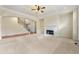 Living room with fireplace and hardwood floors at 1251 Irwin Lake Way, Marietta, GA 30064