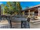 Relaxing outdoor patio with seating area at 5152 Boulder Bluff Way, Suwanee, GA 30024