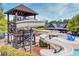 Large waterslide at the community pool at 5152 Boulder Bluff Way, Suwanee, GA 30024