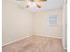 Bright bedroom with ceiling fan and window blinds at 3212 Ward Sw Dr, Atlanta, GA 30354