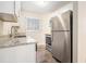 Kitchen with stainless steel appliances and granite counters at 3212 Ward Sw Dr, Atlanta, GA 30354