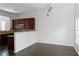 Bright dining area next to kitchen at 147 Bowen Sw Cir, Atlanta, GA 30315