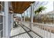 Charming porch featuring rustic fixtures and serene views of the surrounding scenery at 147 Bowen Sw Cir, Atlanta, GA 30315