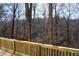 Deck with wooded views at 6076 Belle Meade Dr, Villa Rica, GA 30180