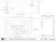 Technical drawings detailing the fireplace and dining elevation, showing dimensions and material specifications at 11792 Serenbe Ln, Chattahoochee Hills, GA 30268