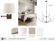Inspiration image of a primary bedroom featuring a chandelier, stylish sconces, and curated material selections at 11792 Serenbe Ln, Chattahoochee Hills, GA 30268