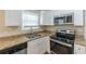 Updated kitchen, granite countertops, stainless steel appliances at 1360 Lockhaven Sw Cir, Atlanta, GA 30311
