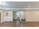 Hardwood floor living room, view of bathroom and bedrooms at 1360 Lockhaven Sw Cir, Atlanta, GA 30311