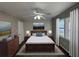 Spacious main bedroom with wood flooring and ceiling fan at 721 Yale Sw Pl, Atlanta, GA 30315