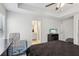 Main bedroom with ensuite bathroom and walk-in closet at 1901 Creel Ln, Atlanta, GA 30349