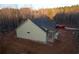 Aerial view of house exterior, showcasing backyard and landscaping at 331 Morgan Rd, Temple, GA 30179