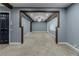 Spacious living area with exposed beams and gray walls at 4598 Flint Hill Rd, Austell, GA 30106