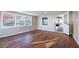 Spacious living room with beautiful hardwood floors and natural light at 516 Richards Rd, White, GA 30184