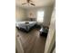 Comfortable bedroom with a double bed and nightstand at 534 Hamilton E Holmes Dr, Atlanta, GA 30318