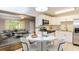 Modern kitchen with white cabinets and stainless steel appliances at 2076 W Flat Shoals Ter, Decatur, GA 30034
