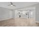 Living room with an open floor plan and hardwood floors at 3404 Mount Olive Rd, Atlanta, GA 30344