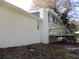 Wooden deck attached to the back of a white brick house at 4052 Pocono Ct, Stone Mountain, GA 30083