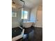 Spa-like bathroom featuring a soaking tub and a walk-in shower at 4010 Sierra Vista Cir, Cumming, GA 30040