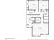 Second floor plan with main bedroom and two other bedrooms at 518 Firethorn Ct, Villa Rica, GA 30180