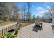 Deck with seating area overlooking wooded area at 1340 Cascade Falls Sw Dr, Atlanta, GA 30311