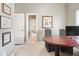 Home office with view to another room, offering flexibility at 2041 Democracy Dr, Buford, GA 30519