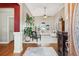 Spacious living room with hardwood floors and lots of natural light at 2041 Democracy Dr, Buford, GA 30519