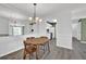 Dining area adjacent to kitchen, great for entertaining or daily Gathering meals at 2707 Country Park Se Dr, Smyrna, GA 30080