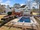 Home with pool, deck, and large backyard in a quiet neighborhood at 125 Hillcrest Trce, Fayetteville, GA 30215