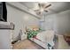 Primary bedroom with large bed and plenty of light at 125 Hillcrest Trce, Fayetteville, GA 30215