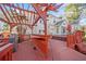 Spacious deck with built-in bar, grill, and seating area at 125 Hillcrest Trce, Fayetteville, GA 30215