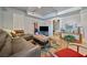 Spacious living area with comfortable seating, a large TV, and plenty of natural light at 125 Hillcrest Trce, Fayetteville, GA 30215