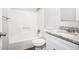 Updated bathroom with granite vanity and shower/tub at 5632 Rock Springs Rd, Lithonia, GA 30038