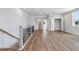 Bright upstairs living area with lots of natural light and hardwood floors at 4002 Adler Cir, Buford, GA 30519