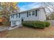 Two-story house with landscaping and a gray exterior at 2098 Mallard Crst, Lithonia, GA 30058