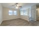 Living room with hardwood floors and a view into the dining area at 2098 Mallard Crst, Lithonia, GA 30058