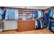 Large walk-in closet with ample shelving and hanging space at 221 Oakwood Dr, Cumming, GA 30040