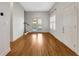 Bright living area with hardwood floors and French doors at 225 Carlyle Park Ne Dr, Atlanta, GA 30307