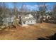 Birds-eye view of home's backyard highlighting the property's size at 4187 Mistymorn Way, Powder Springs, GA 30127